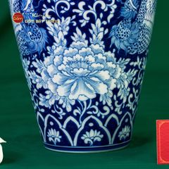 Chóe Song Phụng Cát Tường Ngàn Hoa Phú Quý Lam Ngọc Bình An