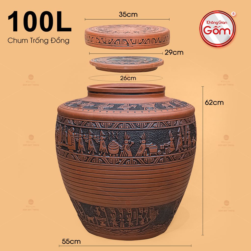 Chum Ngâm Rượu Trống Đồng