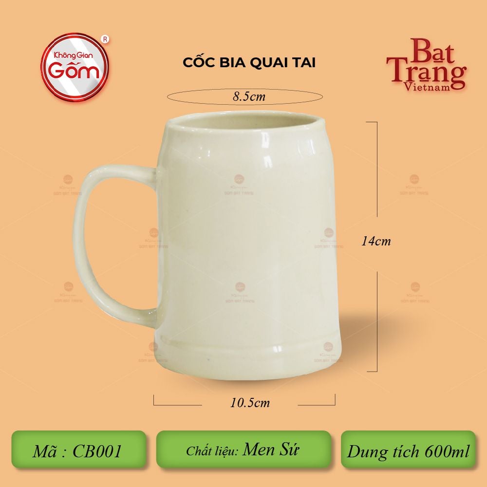 Cốc Bia Quai Tai