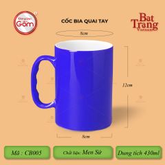 Cốc Bia Quai Tay
