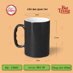 Cốc Bia Quai Tay