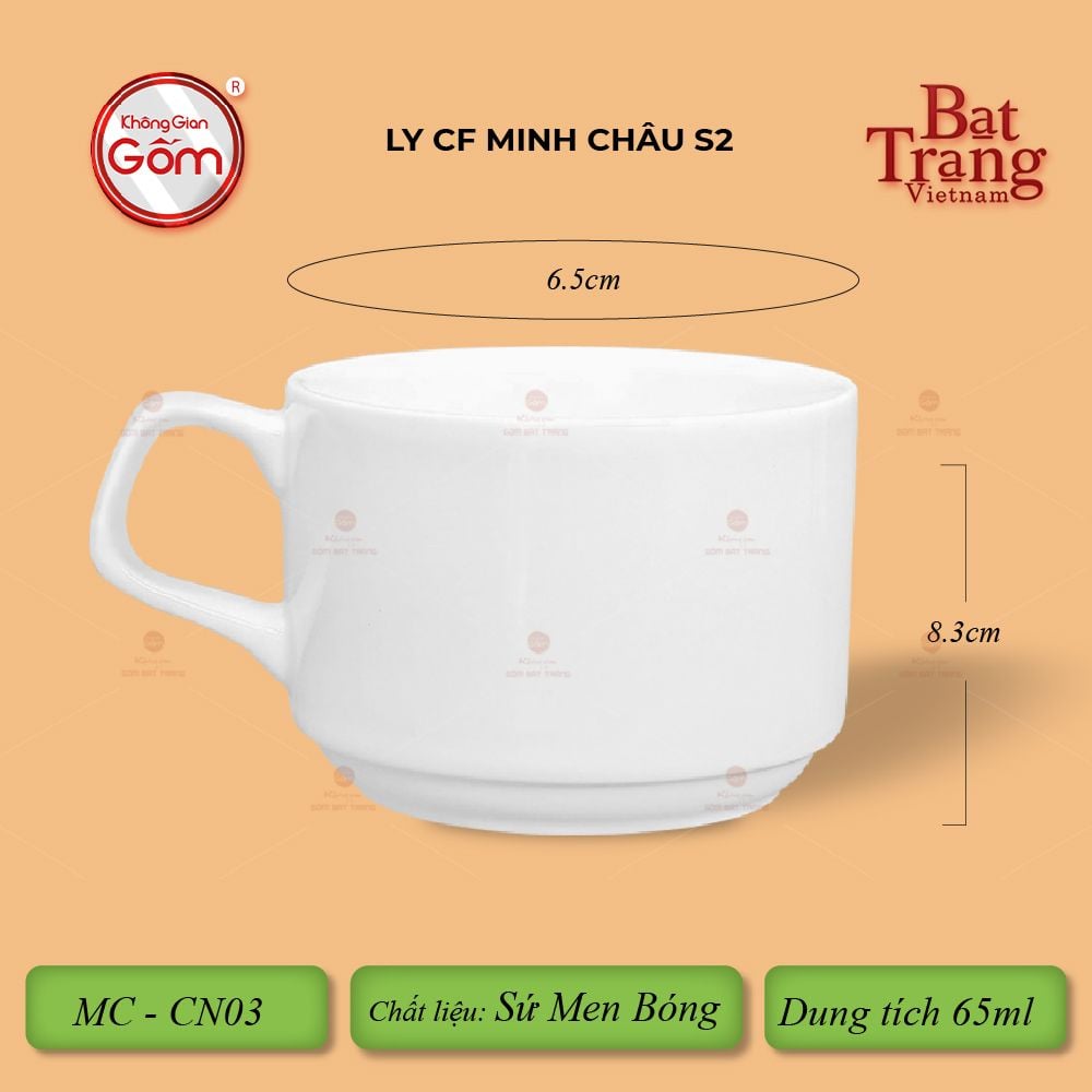 Ly Cà Phê Sứ Minh Châu