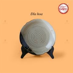 Đĩa Hoa Ba Màu