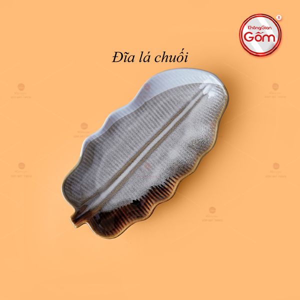 Đĩa Lá Chuối Ba Màu