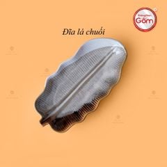 Đĩa Lá Chuối Ba Màu