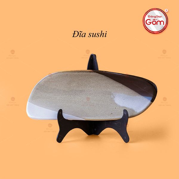 Đĩa Sushi Ba Màu
