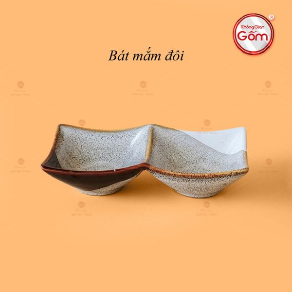 Bát Mắm Đôi Ba Màu