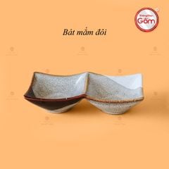 Bát Mắm Đôi Ba Màu