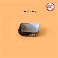 Chén Gia Vị Vuông Ba Màu