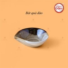 Bát Quả Đào Ba Màu