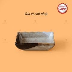 Chén Gia Vị Chữ Nhật Ba Màu