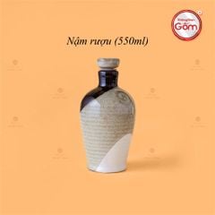 Nậm Rượu Ba Màu