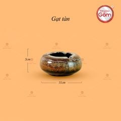 Bộ Phụ Kiện Trà Đại Cẩm Thạch Men Hỏa Biến