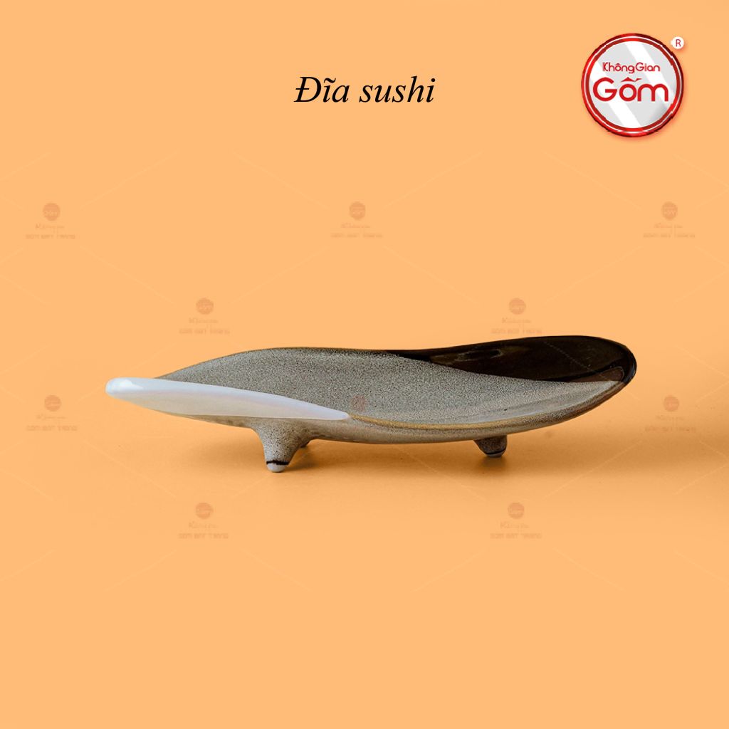 Đĩa Sushi Ba Màu