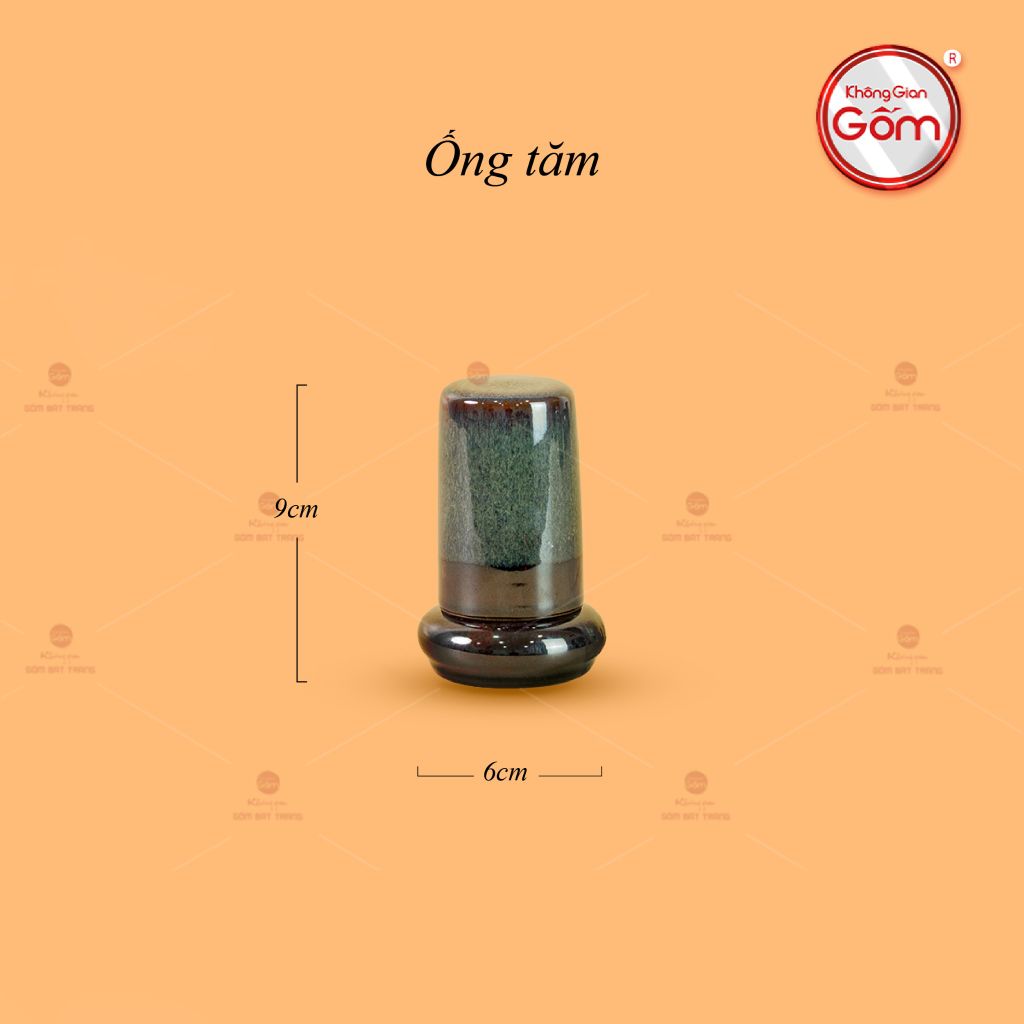 Bộ Phụ Kiện Trà Đại Hỏa Biến Men Nâu