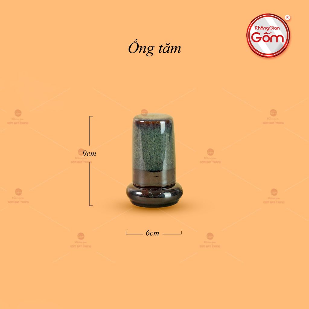 Bộ Ấm Chén Đại Hỏa Biến Men Nâu