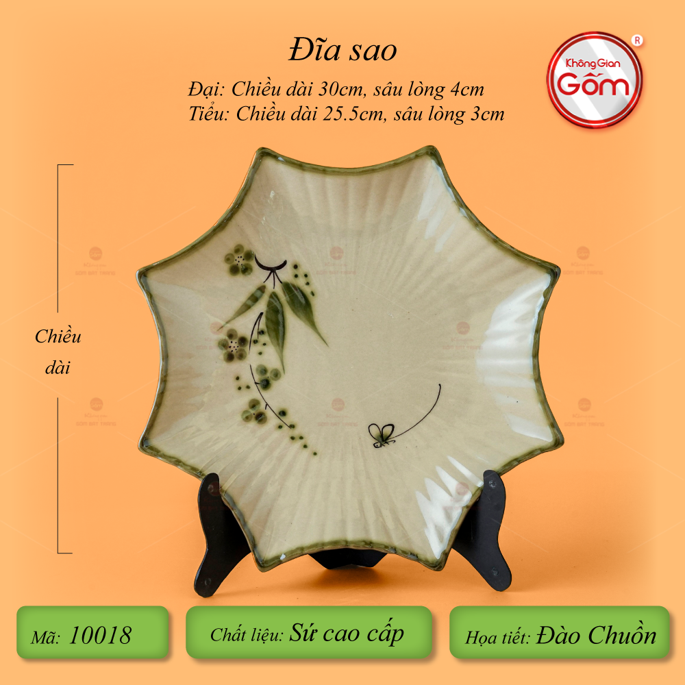 Đĩa Sao Hoa Đào Chuồn