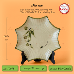 Đĩa Sao Hoa Đào Chuồn