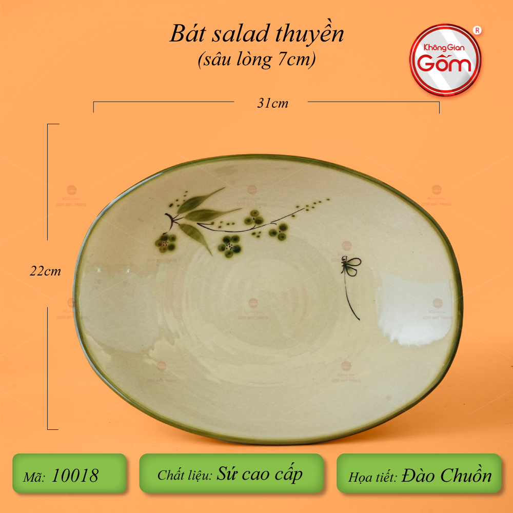 Bát Salad Hoa Đào Chuồn
