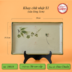 Bộ Bát Đĩa Bát Tràng Men Kem Đào Chuồn