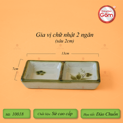 Bộ Bát Đĩa Bát Tràng Men Kem Đào Chuồn