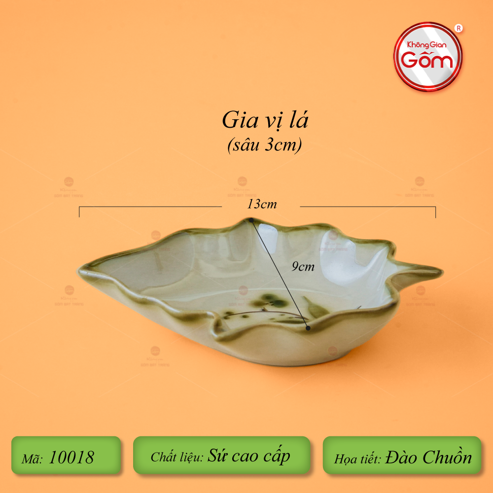 Chén Gia Vị Lá Hoa Đào Chuồn