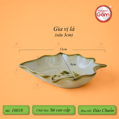 Chén Gia Vị Lá Hoa Đào Chuồn