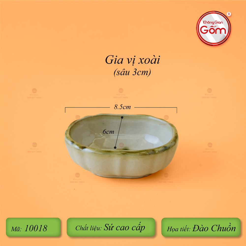 Chén Gia Vị Xoài Hoa Đào Chuồn