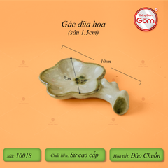 Bộ Bát Đĩa Bát Tràng Men Kem Đào Chuồn