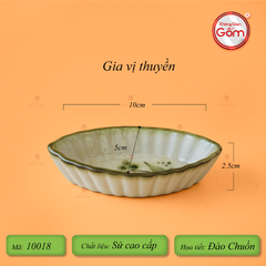 Chén Gia Vị Thuyền Hoa Đào Chuồn
