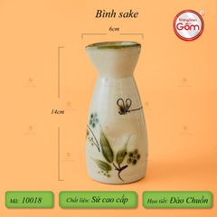 Bộ Bát Đĩa Bát Tràng Men Kem Đào Chuồn