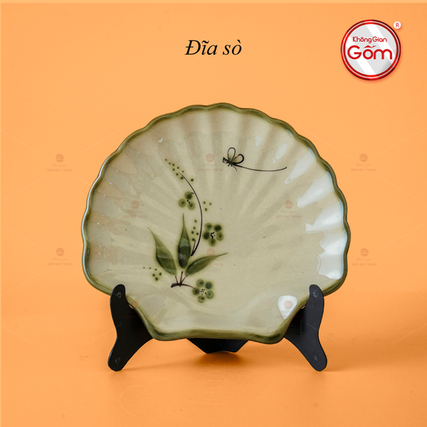 Đĩa Sò Hoa Đào Chuồn