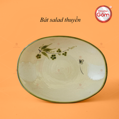 Bát Salad Vuông Hoa Đào Chuồn