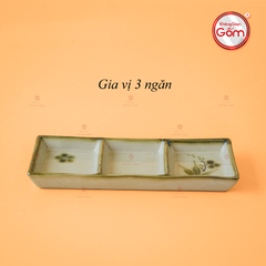 Gia Vị 3 Ngăn Hoa Đào Chuồn