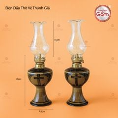 Đèn Dầu Thờ Vẽ Thánh Giá