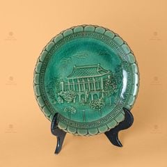 Đĩa Cảnh Trưng Bày Khắc Nổi