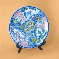 Đĩa Trưng Bày Lam Huế Ngũ Sắc