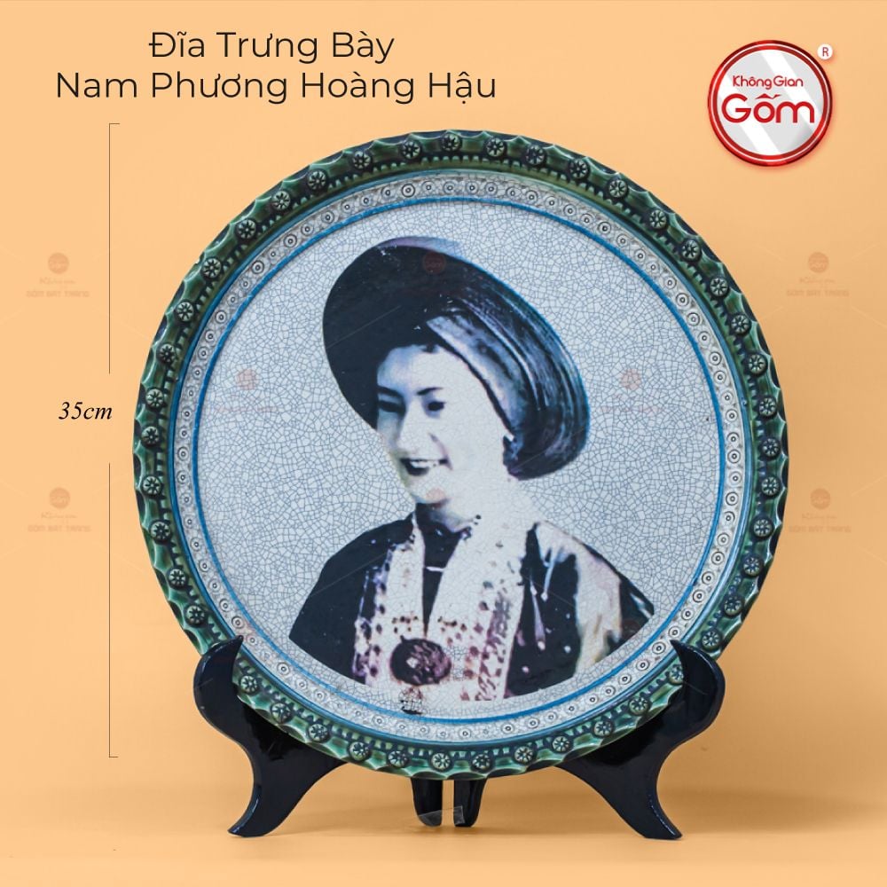Đĩa Cảnh Trưng Bày Nam Phương Hoàng Hậu