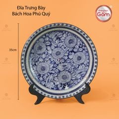 Đĩa Trưng Bày Bách Hoa Phú Quý