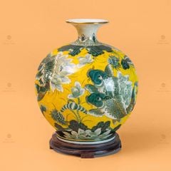 Quả Hút Lộc Sen Cá Chép Vẽ Vàng