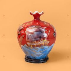 Quả Hút Lộc Miệng Lượn Thuận Buồm Xuôi Gió Vẽ Vàng