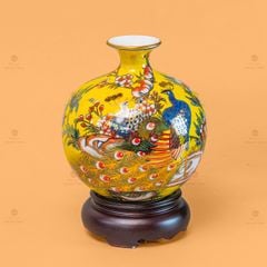 Quả Hút Lộc Men Vàng Công Đào Vẽ Vàng