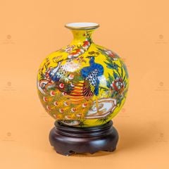 Quả Hút Lộc Men Vàng Công Đào Vẽ Vàng