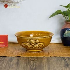 Tô Men Nâu Vân Hoa Cúc