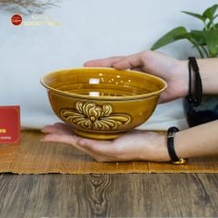 Tô Men Nâu Vân Hoa Cúc