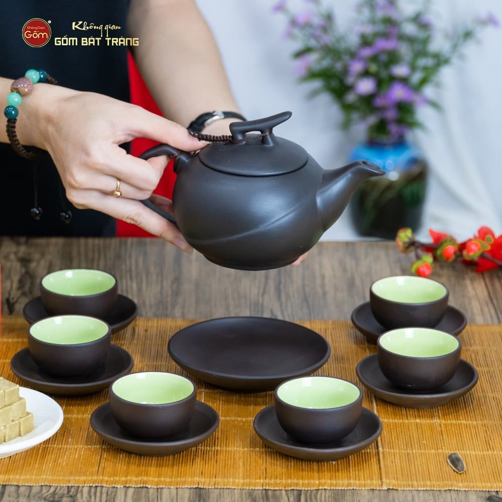 Bộ Ấm Trà Tử Sa Quả Cam