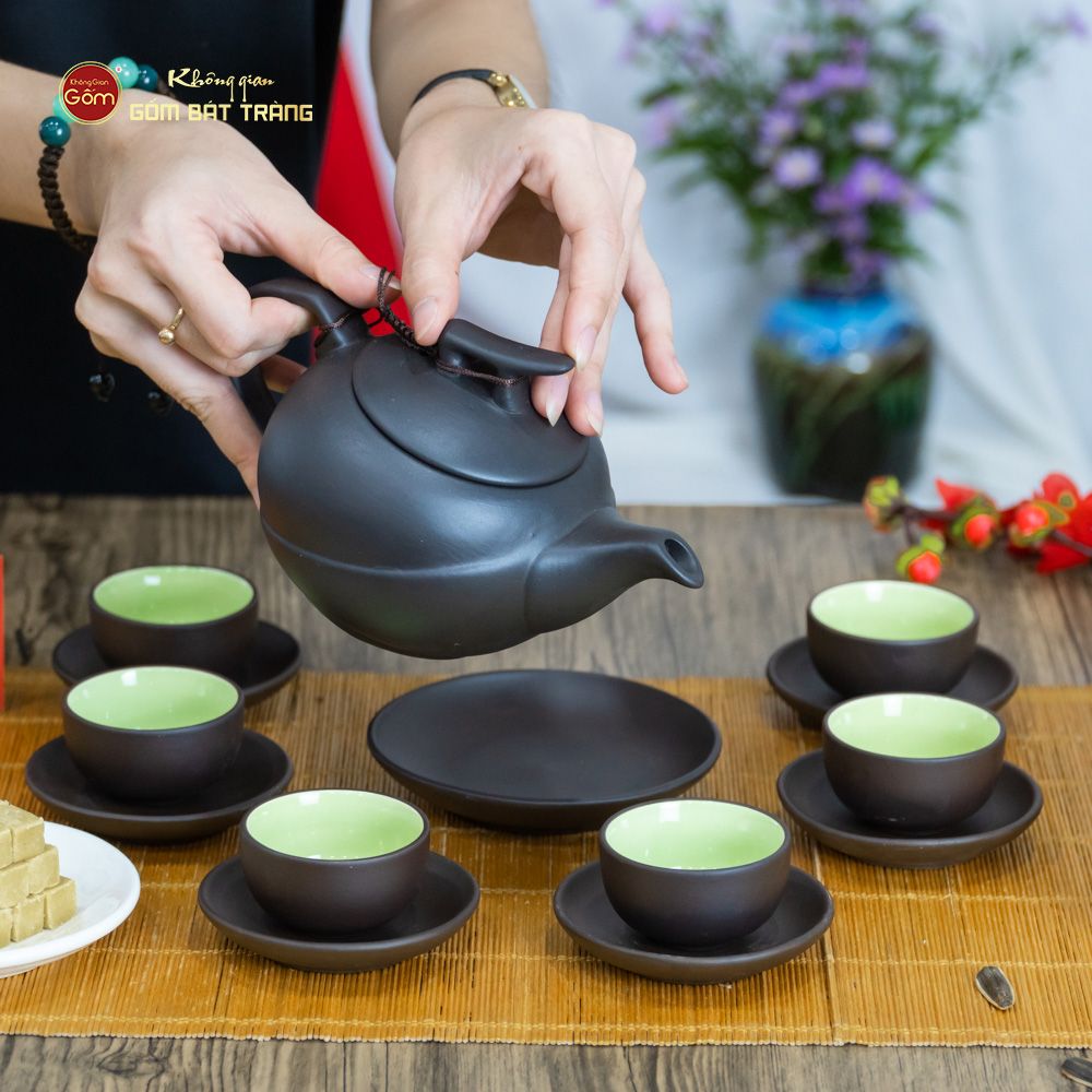 Bộ Ấm Trà Tử Sa Quả Cam