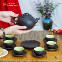 Bộ Ấm Trà Tử Sa Dáng Quả Hồng