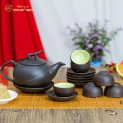 Bộ Ấm Trà Tử Sa Quả Cam