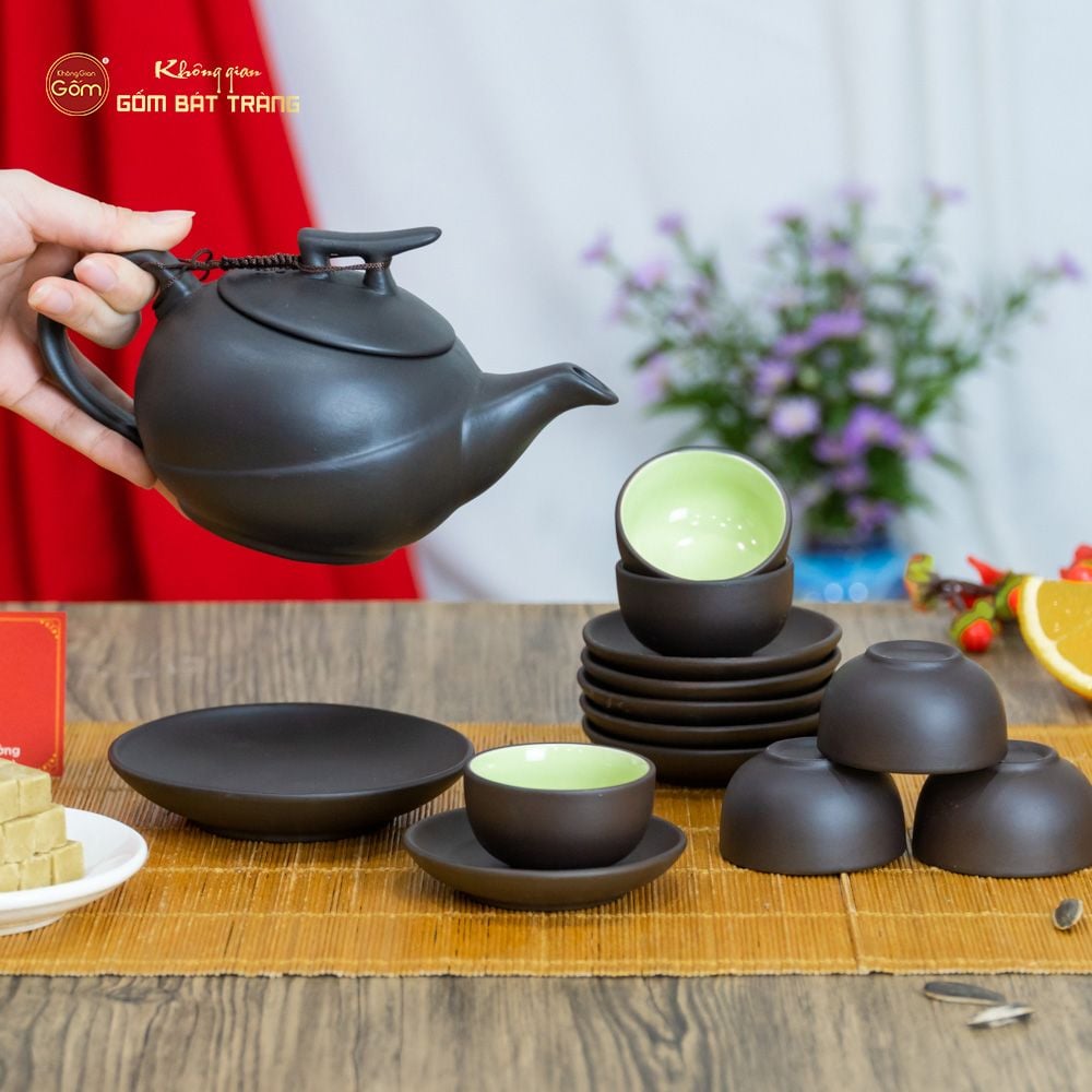 Bộ Ấm Trà Tử Sa Quả Cam